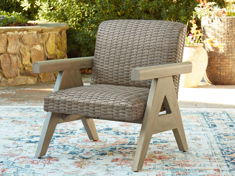 Cliff Trails - Rocking Lounge Chair - Beige - R&R Furniture Gallery (Fountain Valley, CA)