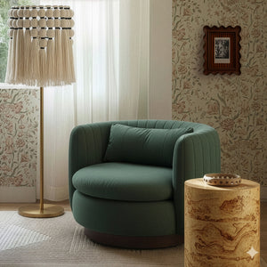 Nura - Swivel Accent Chair - R&R Furniture Gallery (Fountain Valley, CA)