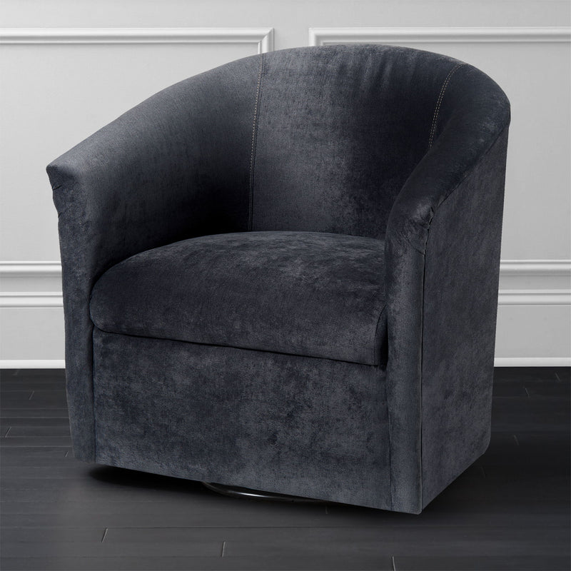 Eden - Swivel Chair With Upholstery And Hardwood Frame - R&R Furniture Gallery (Fountain Valley, CA)