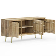 Jager - Sideboard Buffet - Natural - R&R Furniture Gallery (Fountain Valley, CA)