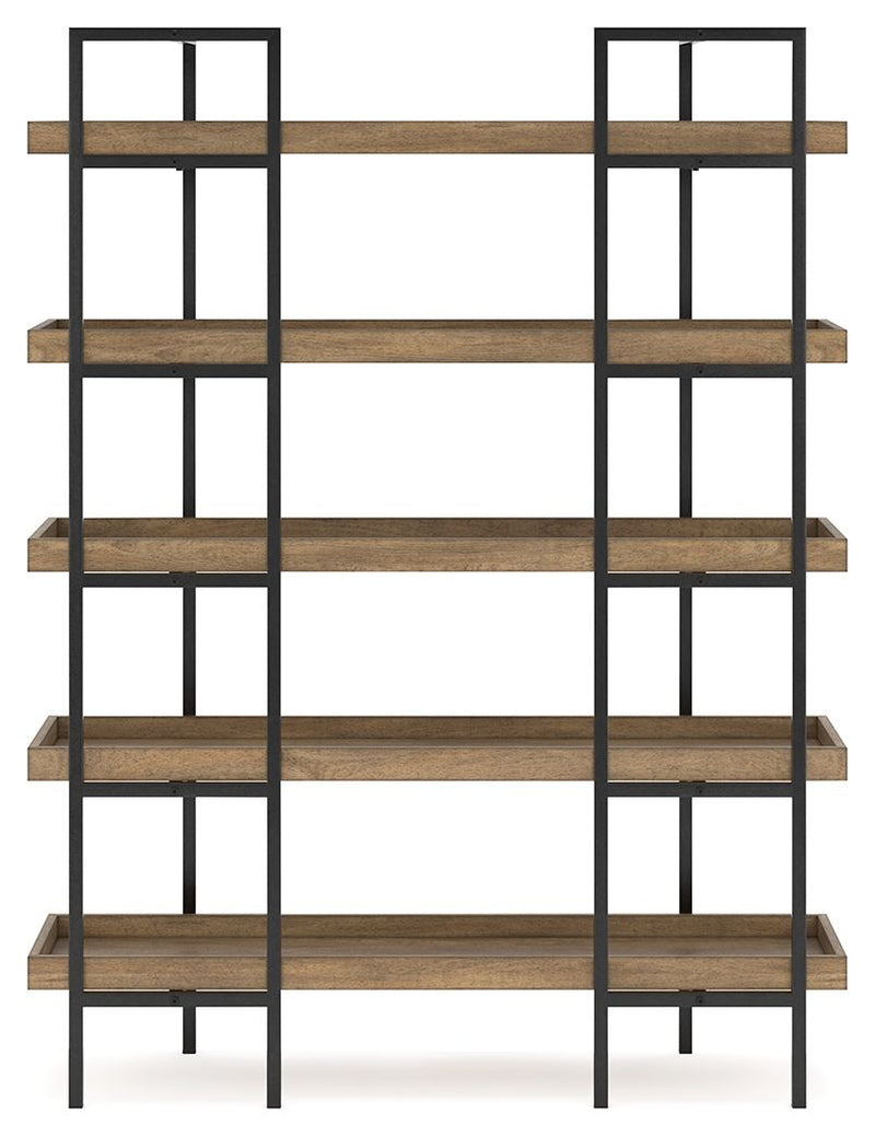Montia - Bookcase - Light Brown - R&R Furniture Gallery (Fountain Valley, CA)