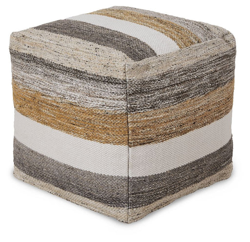 Josalind - Pouf - Multi - R&R Furniture Gallery (Fountain Valley, CA)