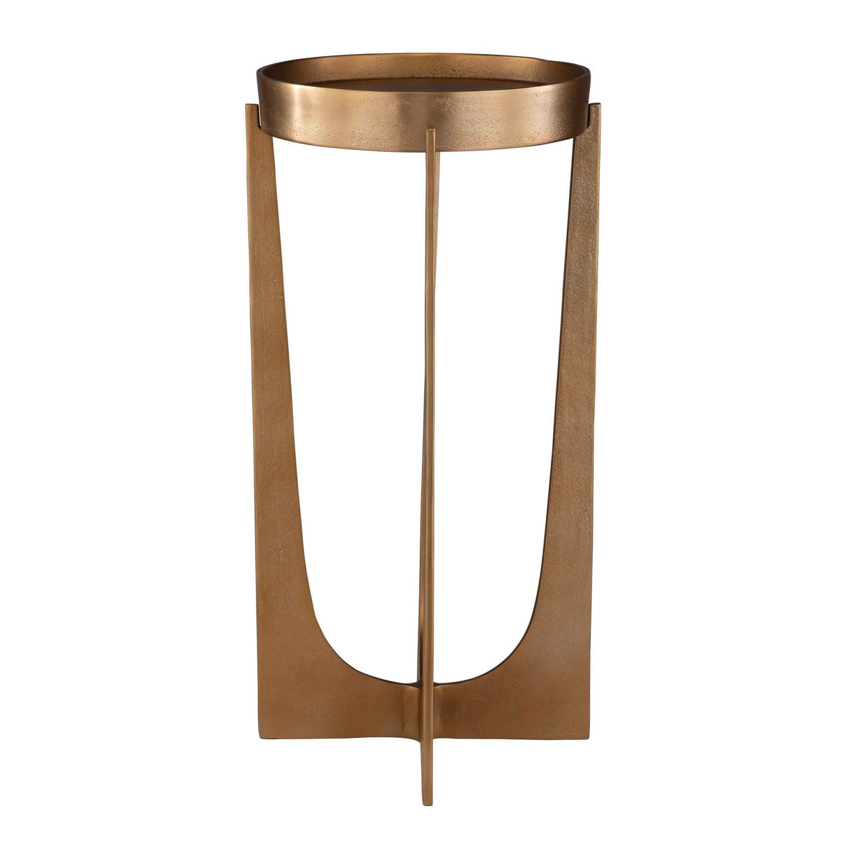 24.3" Accent Table - Gold