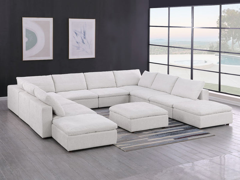 1100 - Top-Grain Italian Leather 11-Piece Sectional With Chaise - R&R Furniture Gallery (Fountain Valley, CA)