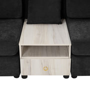 Modular Sofa Couch With Storage Armrest And Center Console - R&R Furniture Gallery (Fountain Valley, CA)