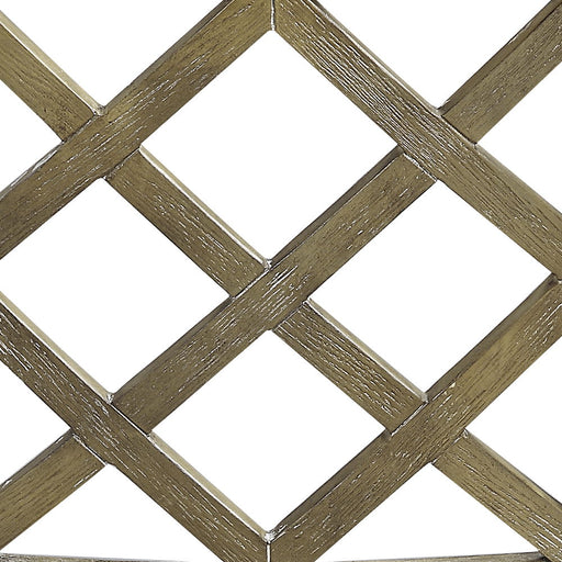 Karsen - Side Chair (Set of 2) - Beige Linen & Rustic Oak - R&R Furniture Gallery (Fountain Valley, CA)