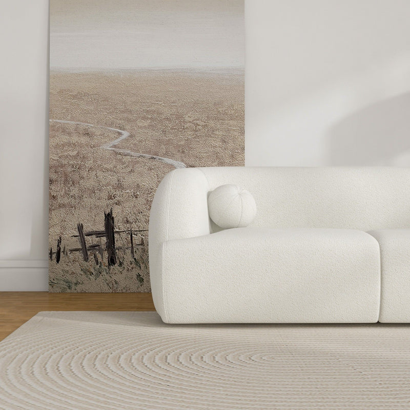 Anna - French Boucle Sofa - R&R Furniture Gallery (Fountain Valley, CA)