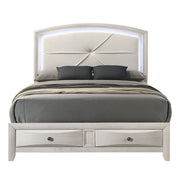 Ramondi - Bed With Storage & LED - R&R Furniture Gallery (Fountain Valley, CA)