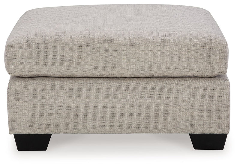 Mahoney - Oversized Accent Ottoman - R&R Furniture Gallery (Fountain Valley, CA)