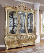Cabriole - Curio - Gold - R&R Furniture Gallery (Fountain Valley, CA)