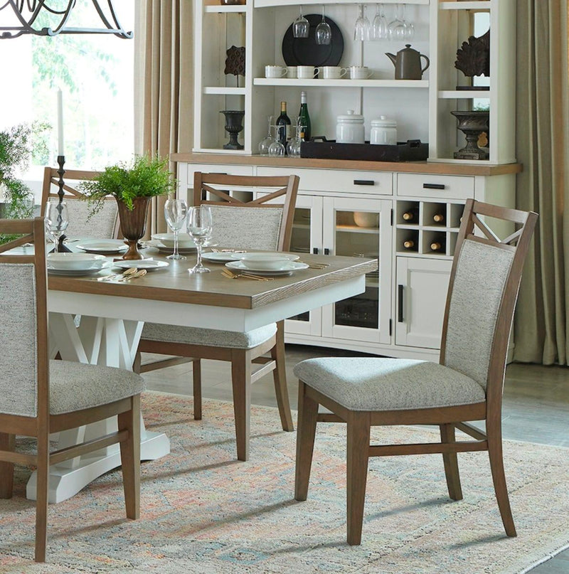 Americana Modern Dining - Upholstered Dining Chair (Set of 2) - Cotton