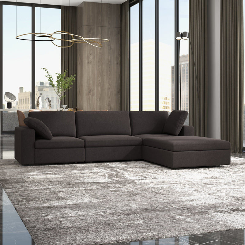 Cecilia - Modular Corner Sectional Modern Sofa - R&R Furniture Gallery (Fountain Valley, CA)
