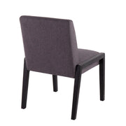 Pair of Lumi Source Carmen contemporary elegant design chairs with sleek, modern aesthetics, set of 2, in stylish indoor decor.
