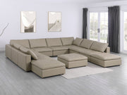 1100 - Top-Grain Italian Leather 11-Piece Sectional With Chaise - R&R Furniture Gallery (Fountain Valley, CA)