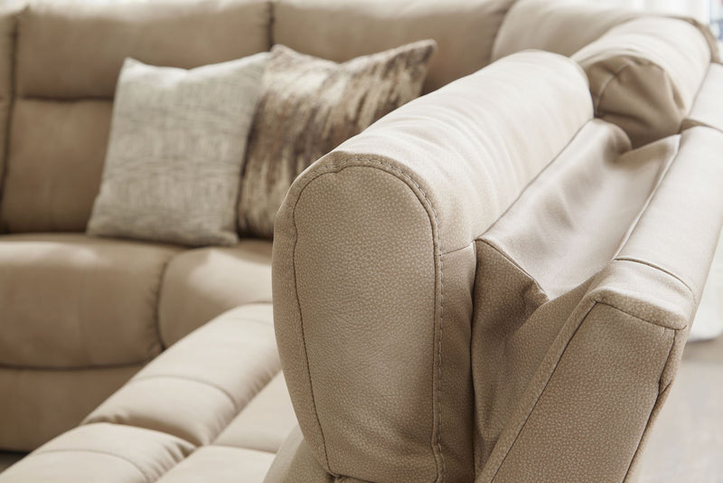 Next-Gen Durapella - Power Reclining Sectional Set - R&R Furniture Gallery (Fountain Valley, CA)
