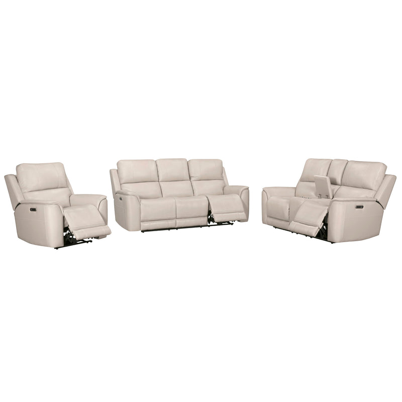 Parker Living Easton Zero Gravity power reclining 3-piece sofa set with plush cushions and modern design in a living room setting.