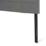 King / California King Sized Headboard - Charcoal Gray - R&R Furniture Gallery (Fountain Valley, CA)