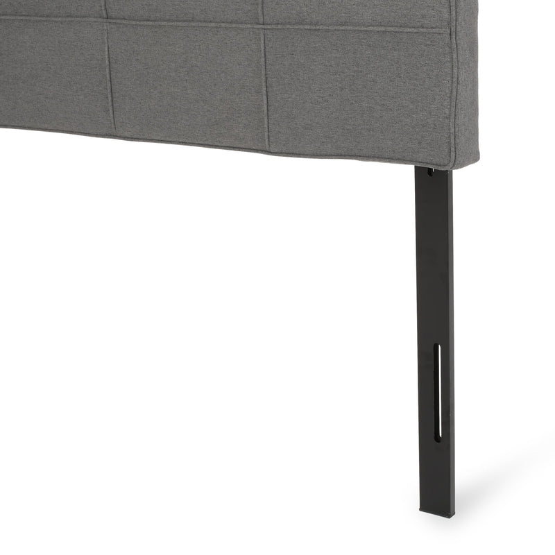 King / California King Sized Headboard - Charcoal Gray - R&R Furniture Gallery (Fountain Valley, CA)
