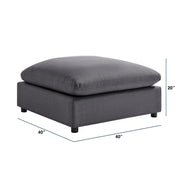 Cassandra - Ottoman With Removable Covers - R&R Furniture Gallery (Fountain Valley, CA)