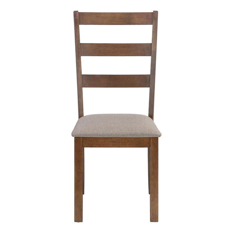 Dining Chair, Side, Upholstered For Dining Room, Transitional (Set of 2) - Beige - R&R Furniture Gallery (Fountain Valley, CA)