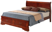 Upholstered Panel Sleigh Bed Design - R&R Furniture Gallery (Fountain Valley, CA)