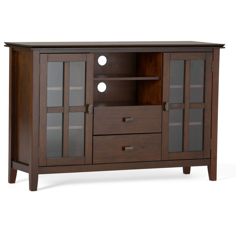 Artisan - Handcrafted, Tall TV Media Stand - R&R Furniture Gallery (Fountain Valley, CA)