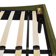 Aspen - Vertical Tufted Modern Headboard Platform Bed Set - R&R Furniture Gallery (Fountain Valley, CA)