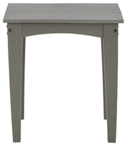 Visola - Square End Table - Gray - R&R Furniture Gallery (Fountain Valley, CA)