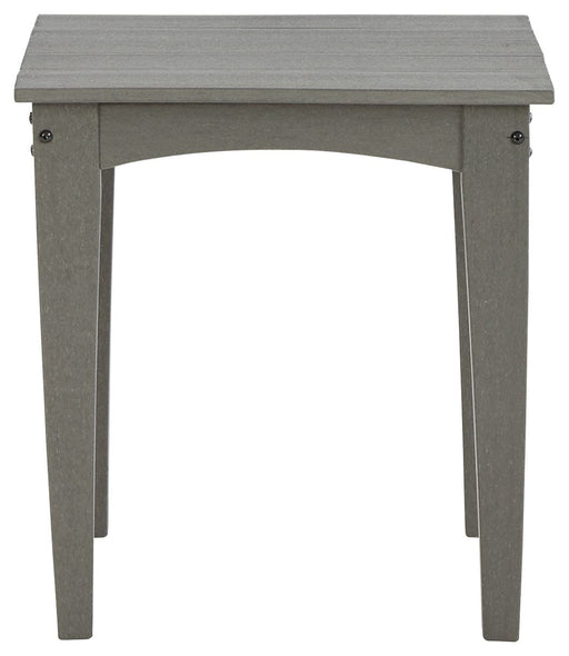 Visola - Square End Table - Gray - R&R Furniture Gallery (Fountain Valley, CA)