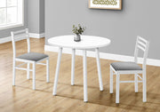 3 Pieces Dining Table Set, Small, Drop Leaf, Contemporary & Modern - R&R Furniture Gallery (Fountain Valley, CA)