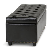 Hamilton - Upholstered Storage Ottoman - R&R Furniture Gallery (Fountain Valley, CA)