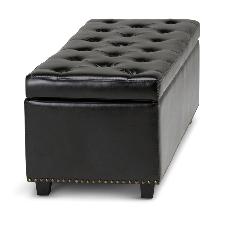 Hamilton - Upholstered Storage Ottoman - R&R Furniture Gallery (Fountain Valley, CA)