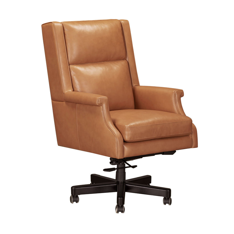 Dc132 - Leather Desk Chair - R&R Furniture Gallery (Fountain Valley, CA)