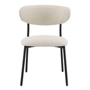 Jirina - Side Chair (Set of 2) - Beige Chenille - R&R Furniture Gallery (Fountain Valley, CA)