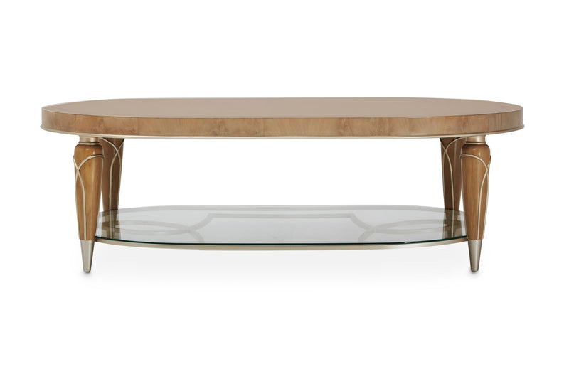 Villa Cherie - Oval Cocktail Table - R&R Furniture Gallery (Fountain Valley, CA)