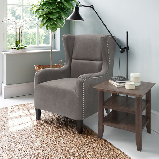 Acadian - End Table - Warm Walnut Brown - R&R Furniture Gallery (Fountain Valley, CA)