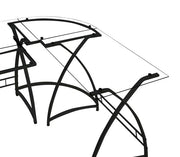 Dazenus - Desk - Glass Top - R&R Furniture Gallery (Fountain Valley, CA)