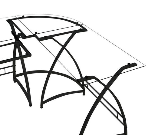 Dazenus - Desk - Glass Top - R&R Furniture Gallery (Fountain Valley, CA)
