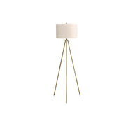 Contemporary 8th Street floor lamp with sleek design and tall standing structure, ideal for modern living room or office lighting.