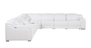 1116 - Power Reclining Italian Leather Sectional - R&R Furniture Gallery (Fountain Valley, CA)