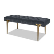 Aria - Upholstered Accent Bench - R&R Furniture Gallery (Fountain Valley, CA)