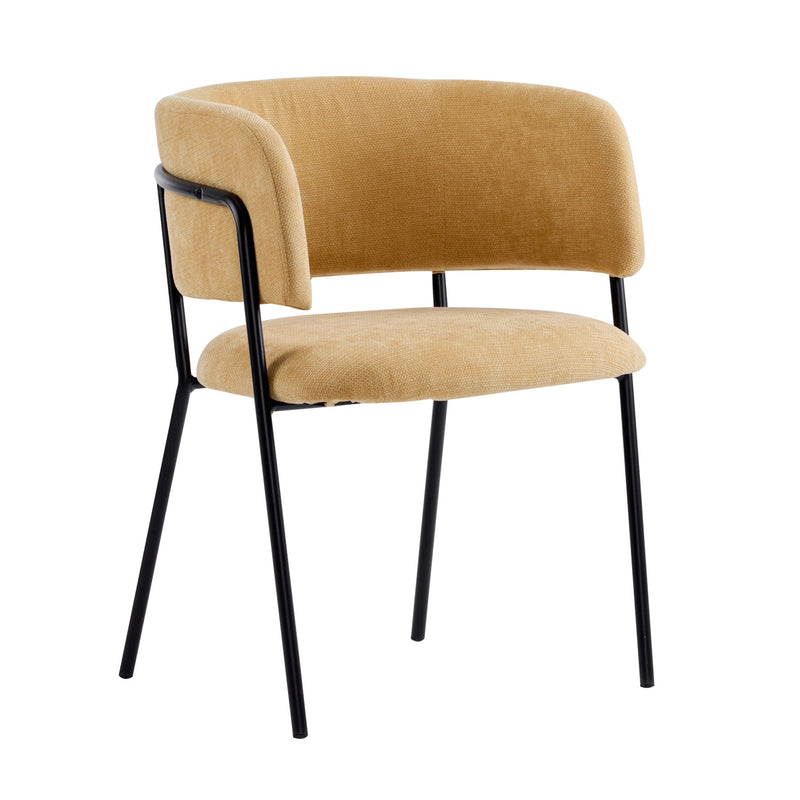 Modern Upholstered Arm Dining Chair Set - R&R Furniture Gallery (Fountain Valley, CA)