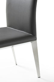 Taryn - Modern Dark Grey Dining Chair (Set of 2) — view 2