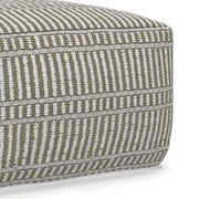 Safford - Square Outdoor / Indoor Pouf - R&R Furniture Gallery (Fountain Valley, CA)