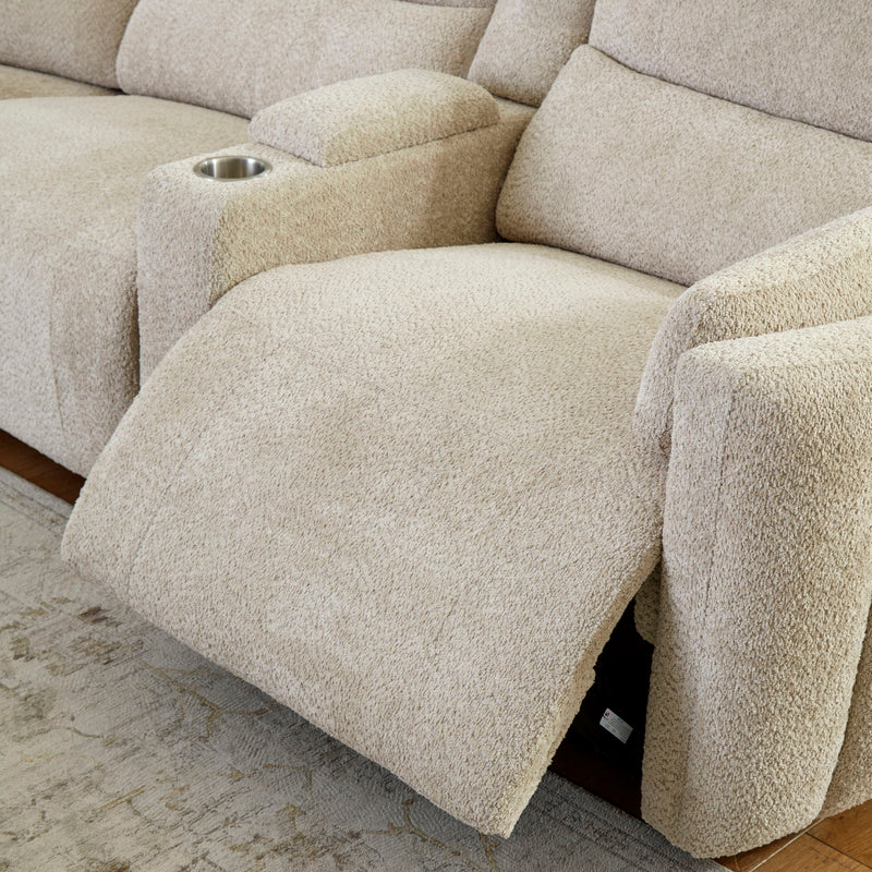 Modesto - Modular Power Reclining Sectional With Power Adjustable Headrests - R&R Furniture Gallery (Fountain Valley, CA)