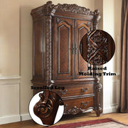 Vendome - Wardrobe/TV Armoire - Cherry - R&R Furniture Gallery (Fountain Valley, CA)