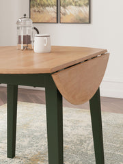 Gesthaven - Round Dining Room Drop Leaf Table - R&R Furniture Gallery (Fountain Valley, CA)