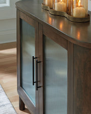 Mayridge - Accent Cabinet - Medium Brown - R&R Furniture Gallery (Fountain Valley, CA)