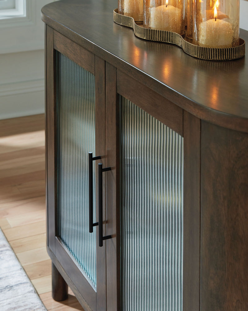 Mayridge - Accent Cabinet - Medium Brown - R&R Furniture Gallery (Fountain Valley, CA)