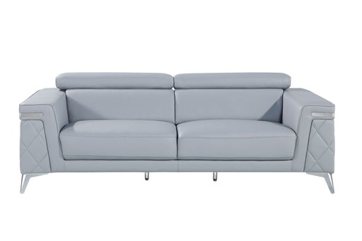 1140 - Top Grain Italian Leather Sofa - R&R Furniture Gallery (Fountain Valley, CA)